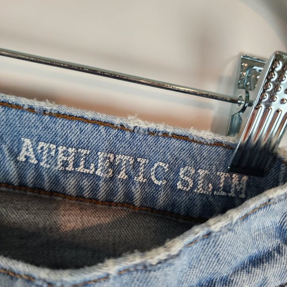 Madewell Men's Athletic Slim Jeans Becklow Wash Stretch Denim Jean sz 32 x 29 - Picture 7 of 12